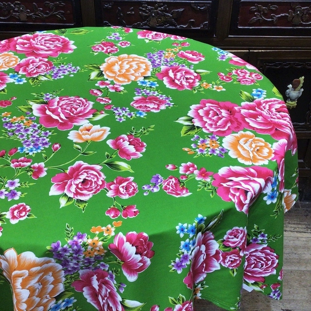 昭和 レトロ 花柄テーブル✨ - サイドテーブル・ナイトテーブル・ロー